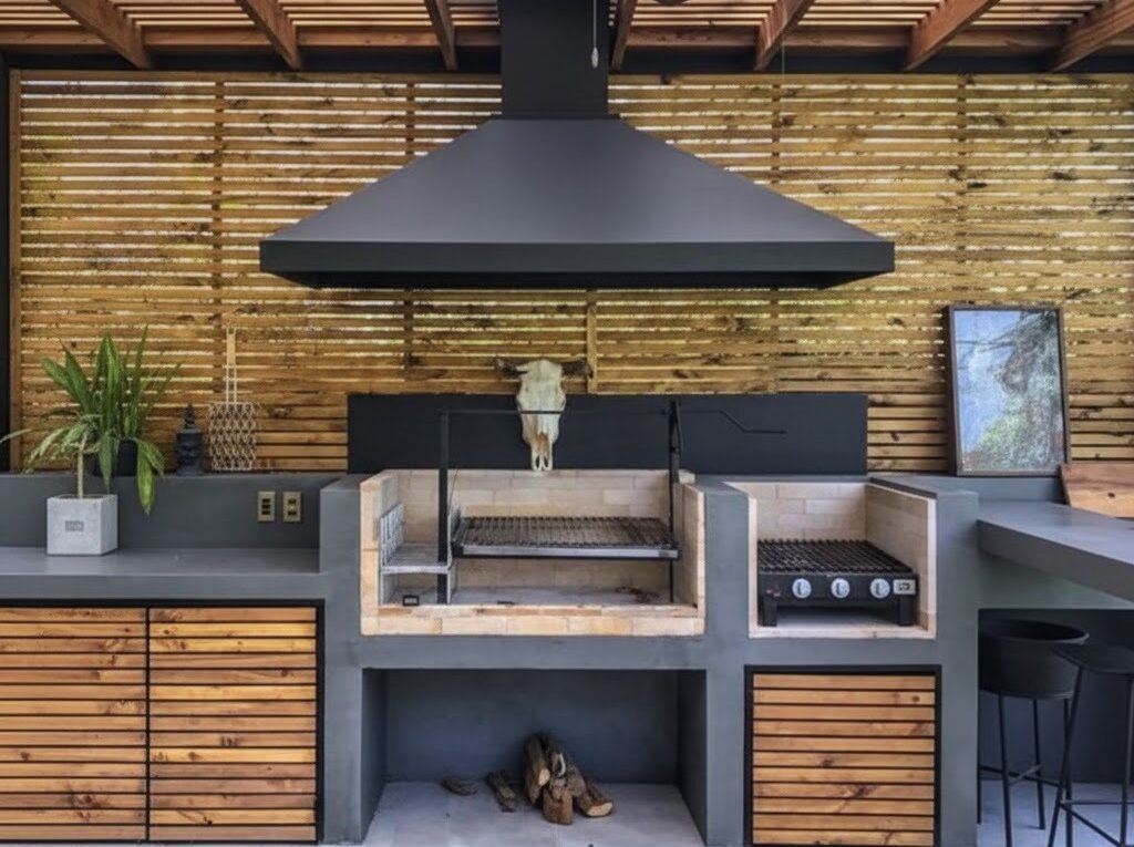Chimenea Americana para Parrilla a Medida | Envíos a Todo el Pais
